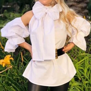 White halter blouse. New with tag